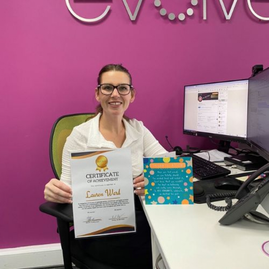 Lauren Ward - Celebrating 10 Years with Evolve - Why I Still Love What I Do